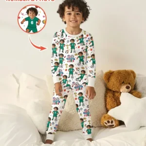 Soccer Tour 2026 Best Player Bamboo Two Piece Long Sleeve Pajama Set