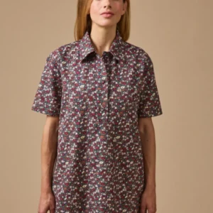 Damen-Hemdkleid aus Liberty-Stoff „Petal and Daisy“