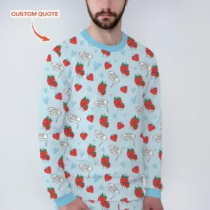 I love you berry much Bamboo Men's Pajama Set
