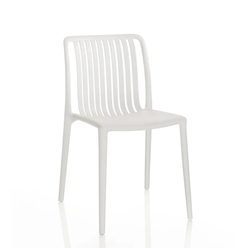 Set 4 Sedie da interno/esterno SIVIGLIA bianco