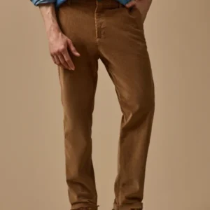 Herrenhose aus Cord mit Elastikbund