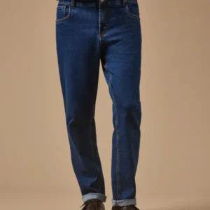 Regular Fit Herren-Jeans aus Bio-Baumwolle