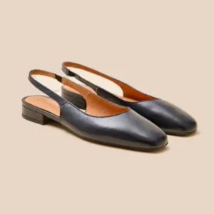 Damen Slingback-Ballerinas aus Leder