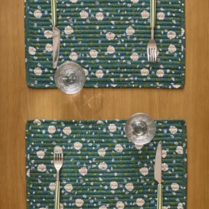 Tischsets mit indischem Muster, 2er-Set