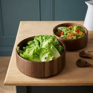 Salatschüssel aus Akazienholz - 30 cm