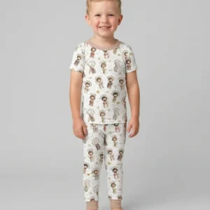 The 12 Apostles Bamboo Two Piece Short Sleeve Pajama Set