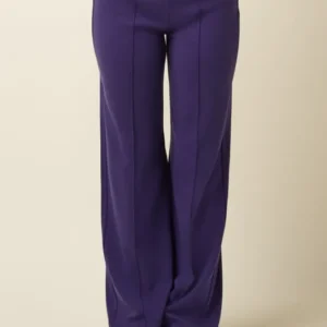Border Pintuck Pants Milano Uni
