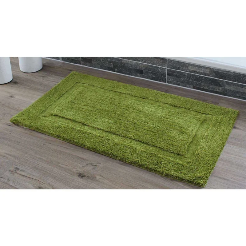 Gözze Badteppich Rahmen Limone Grün 70x120 cm