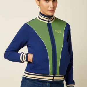 Colorblock Coljack Daytona Sweat - Beacon Blue