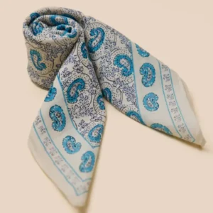 Damenschal aus Baumwolle mit Paisley-Muster