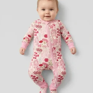 Blushing Wildflowers Bamboo Convertible Zippy