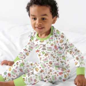 Cinco de Mayo Fiesta Bamboo Two Piece Long Sleeve Pajama Set