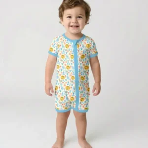 Pesach Sameach Matching Family Bamboo Shorty Zippy