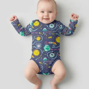 Love to the Moon and Back Bamboo Bodysuit