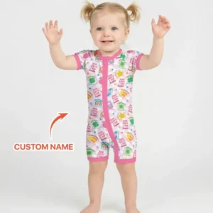 God Says I Am St. Patrick’s Day Custom Name Family Matching Bamboo Shorty Zippy