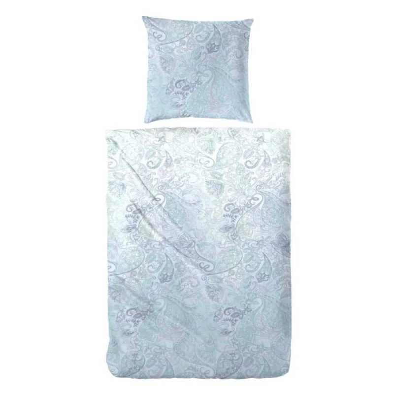 Hahn Edelflanell Bettwäsche #farbe_blau