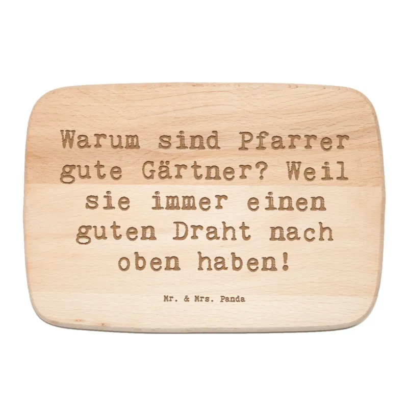 Frühstücksbrett Spruch Pfarrer Gärtner|p:1791526|h:de8071e46d08630c498b350be064e526