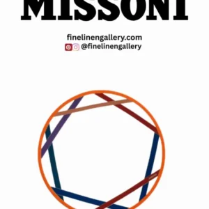 Missoni Home Dinner Plates NASTRI Set of 2 Multicolor diam. 10.75" - Palais Royal Linen Gallery