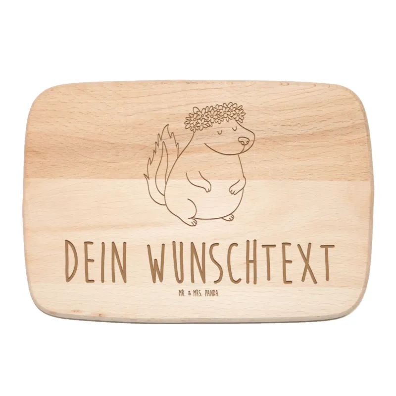 Personalisiertes Frühstücksbrett Stinktier Mädchen|p:1917945|h:1f6de742c0920197beda29dafa8df2a2