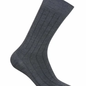 Chaussettes Femme laine et cachemire Gris 1