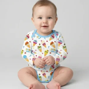Ice Cream Summer Christian Bamboo Bodysuit