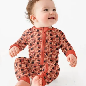 Black Cat Ditsy Bamboo Convertible Zippy