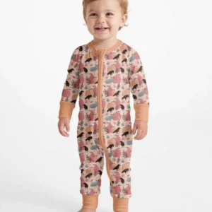 Pastel Pumpkin Patch Bamboo Convertible Zippy