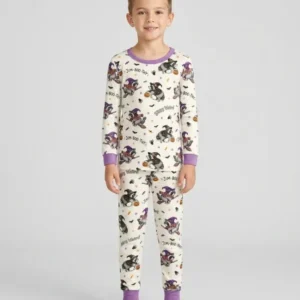 Amazing Jimboothy Bamboo Two Piece Long Sleeve Pajama Set