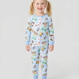 Ready for Pre-K Bamboo Two Piece Long Sleeve Pajama Set