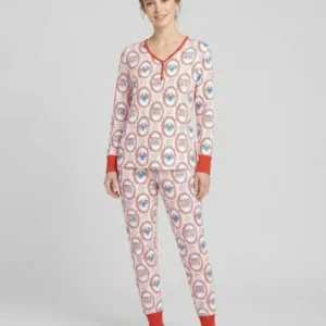 Patriotic Coquette Bamboo Women Pajama Set