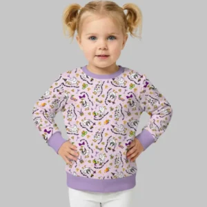 Mardi Gras Silly Goose Bamboo Crewneck Sweatshirt