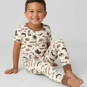 Love The Unloved Bamboo Two Piece Short Sleeve Pajama Set
