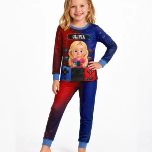 Game Controller Baby Bamboo Two Piece Long Sleeve Pajama Set