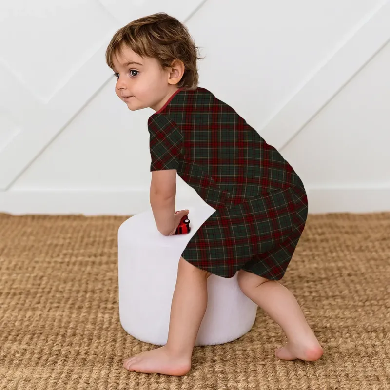 Merry Plaids Bamboo Two Piece Short Sleeve Shorts Pajama Set