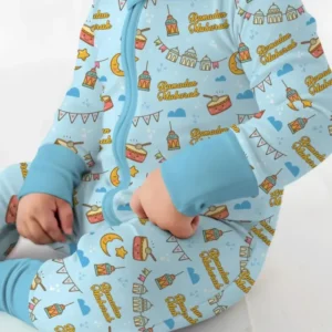 Ramadan Mubarak Bamboo Convertible Zippy