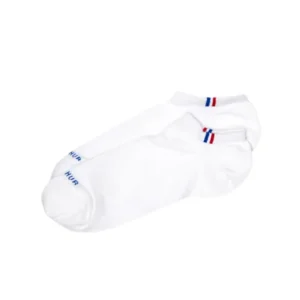 Pack 2 chaussettes invisibles Homme Coton Blanc et Ivoire 1