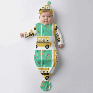 School Bus Adventures Bamboo Knot Gown