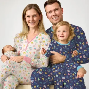 Eid Mubarak Matching Family Bamboo Men's Pajama Set