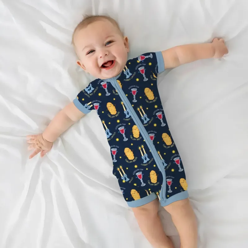 Shabbat Eve Bamboo Shorty Zippy