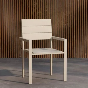2er Set - Gartenstuhl Leonie aus Aluminium