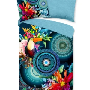Hip Satin Duvet Cover "Cailani" - Multi - Rits