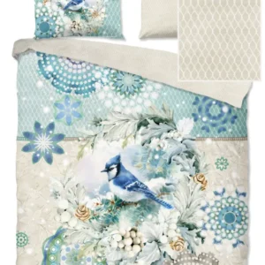 Hip Flanellen Duvet Cover "Camunda" - Multi - Dubbele instopflap
