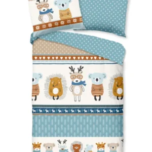 Guten Morgen Flanellen Kinderbecher bedecken "Woodland" - Multi - Rits