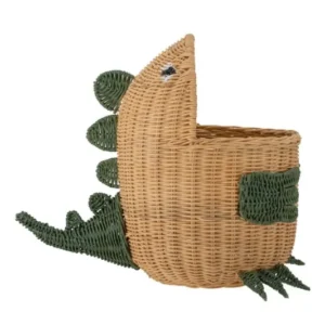 Aufbewahrungskorb Sino – Dinosaurierkorb aus Rattan