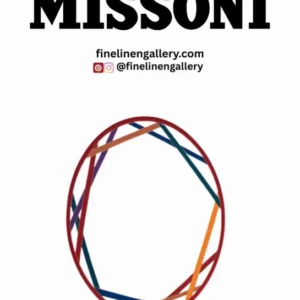 Missoni Home Oval Dish NASTRI Multicolor diam. 14" - Palais Royal Linen Gallery