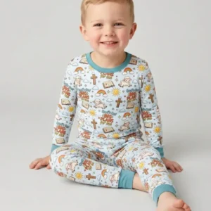 God's Got Big Plans For Me Bamboo Two Piece Long Sleeve Pajama Set