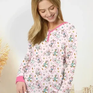 Easter Silly Goose Bamboo Women Pajama Set