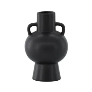 Vase „Lunaro“ – Weiß oder Schwarz, Steinzeug