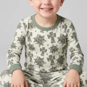 Camo God is Good Family Matching Bamboo Two Piece Long Sleeve Pajama Set
