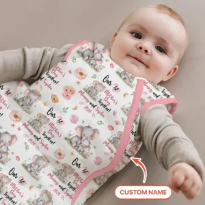 Personalized Our 1st Mother's Day Together Bamboo Sleep Bag